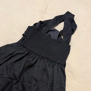 SHEIN Black Halter Dress